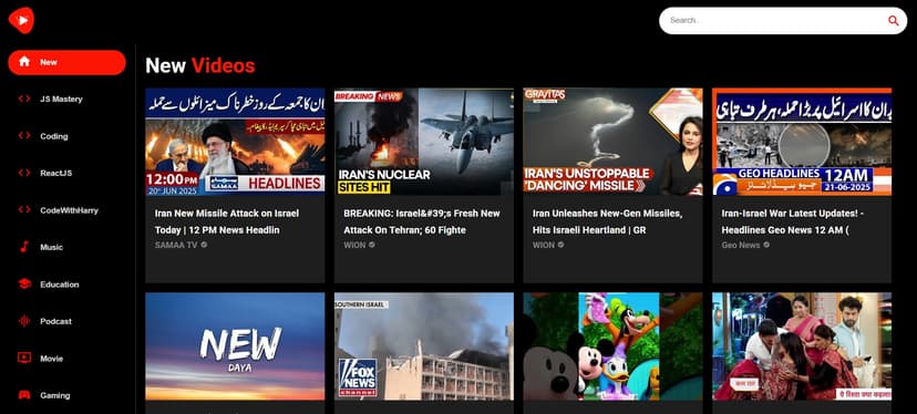 Youtube Clone